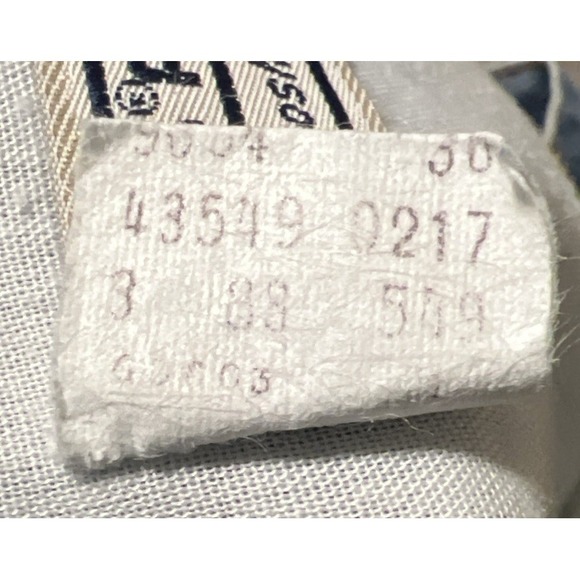 Vintages Rare Leather Tab 80s Levi's For Men With A Skosh More Room Size 38x28 - Picture 12 of 14